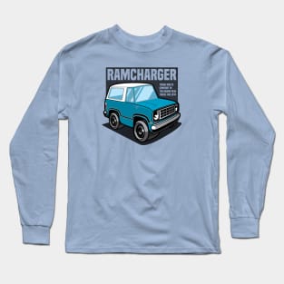 Light Blue Ramcharger (White-Based) - 1974 Long Sleeve T-Shirt